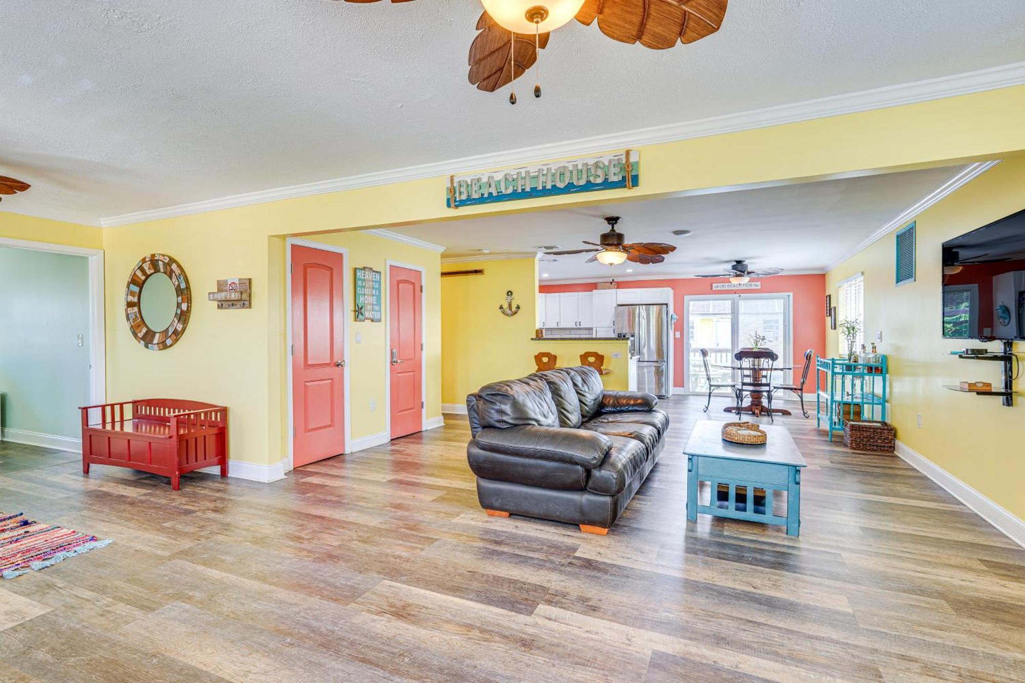 Panama With Fire Pit - Walk To Beaches! * Panama City Beach